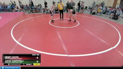 106-109 lbs Round 1 - Justin Chiaffitelli, Standfast Wrestling Club vs Henry Cantin, Austin Wrestling Academy