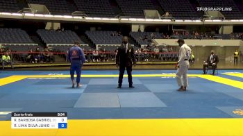 RODNEI BARBOSA GABRIEL JUNIOR vs ROITER LIMA SILVA JUNIOR 2021 World Jiu-Jitsu IBJJF Championship