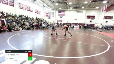 182 lbs Consi Of 4 - Hector Aponte, Montville vs Cooper Pitts, Haddam-Killingworth