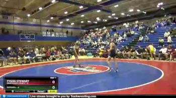 126 lbs 2nd Wrestleback (8 Team) - Sam Blevins, Lamar County vs Garrett Dunn, Dade County