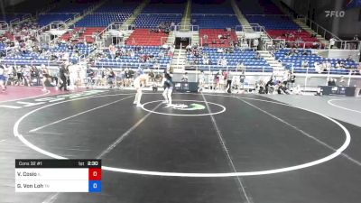 106 lbs Cons 32 #1 - Veronica Cosio, Illinois vs Grace Von Loh, Tennessee