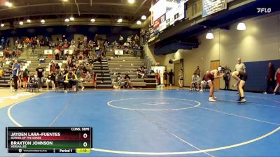 140-149 lbs Cons. Semi - Jayden Lara-Fuentes, School Of The Osage vs Braxton Johnson, Versailles