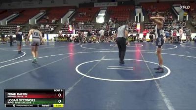 130 lbs Semis & 1st Wrestleback (8 Team) - Logan Occonors, Impact Wrestling Club vs Noah Bacon, BadBass Green