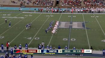 Replay: Tuskegee vs Hampton - 2022 TUSKEGEE vs Hampton | Sep 10 @ 6 PM