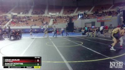 D2-132 lbs Cons. Round 2 - Duncan Mcintyre, Canyon Del Oro vs Josue Aguilar, Lake Havasu