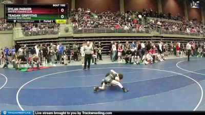 97 lbs Quarterfinal - Teagan Griffiths, Canyon View Falcons vs Dylan Parker, Aniciete Training Club