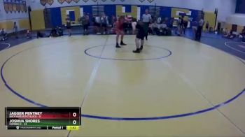 138 lbs Finals (2 Team) - Jagger Pentney, Backyard Boyz Black vs Joshua Shores, Camden 2
