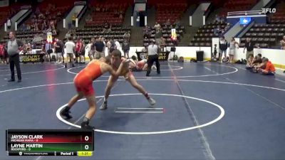 108 lbs Semis & 1st Wrestleback (8 Team) - Layne Martin, Rockford vs Jayson Clark, Michigan Mafia