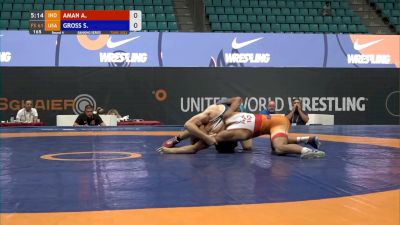 61 kg - Seth Gross, USA vs Aman Aman, IND Scoring Highlight