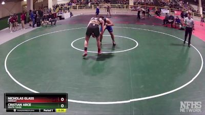 215 lbs Cons. Round 1 - Nicholas Glass, Fernley vs Cristian Arce, South Tahoe