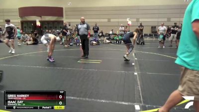 117 lbs Finals (8 Team) - Isaac Day, Donahue WA vs Greg Harkey, Team Gotcha