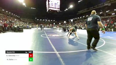 125 lbs Round Of 16 - Aliza Sanchez, Merced vs Alina Solis, Olympian