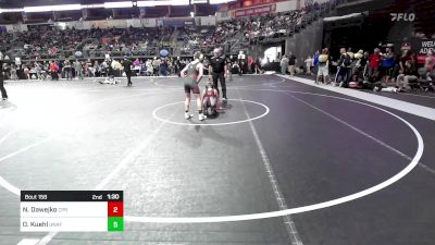 110 lbs Quarterfinal - Noah Dawejko, Panther Youth Wrestling vs Owen Kuehl, Unaffiliated