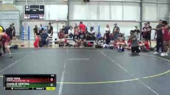 170 lbs Round 3 (6 Team) - Jack Tota, American Gladiators vs Charlie Herting, Team Gotcha Red