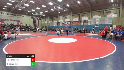 126 lbs Round Of 16 - Ricardo Ponce, Redlands East Valley vs Cameron Silber, Madera