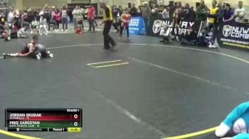 56 lbs Round 1 (4 Team) - Jordan Skodak, MI Pitbulls vs MIKE SARGSYAN, Elite Athletic Club
