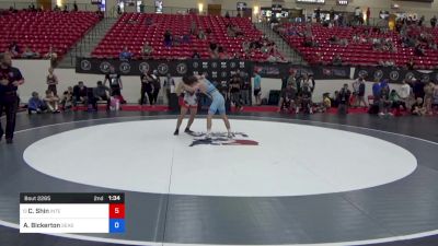 48 kg 7th Place - Carter Shin, Integrity Wrestling Club vs Austin Bickerton, Seasons Freestyle Club