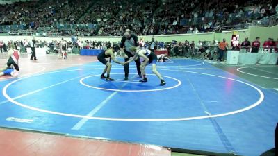 110 lbs Round Of 64 - Steven (Stevie) Hawkins, Noble MS vs Isaac McAlister, Tecumseh