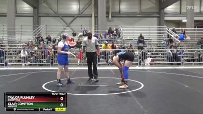 170 lbs Cons. Round 2 - Clair Compton, Andover vs Taylor Plumley, Cherryvale