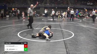 60 lbs Consi Of 16 #2 - Dominic Antonelli, Methacton vs Wyatt Johnson, Fort LeBoeuf