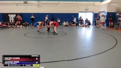 150 lbs Semifinal - Jackson Webb, Fighting Squirrels vs Colton Tucker, Buzzsaw