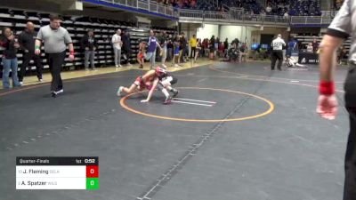 63 lbs Quarterfinal - Julie Fleming, Delaware Valley vs Amelia Spatzer, Wilson