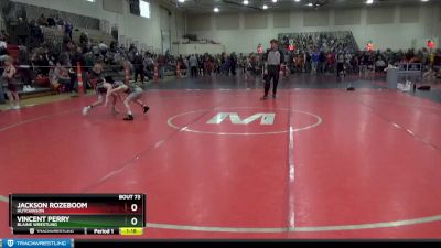 65 lbs Cons. Round 3 - Vincent Perry, Blaine Wrestling vs Jackson Rozeboom, Hutchinson