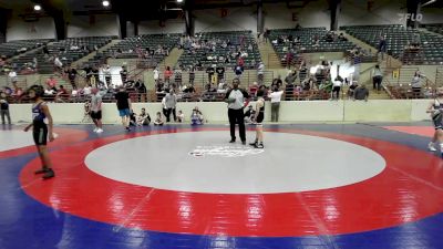 70 lbs 3rd Place - Immanuel Vanderpool, Teknique Wrestling vs Elijah Bloodworth, The Storm Wrestling Center