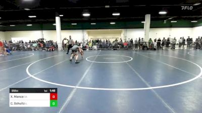 95 lbs Round Of 64 - Xavier Mance, GA vs Colton Schultz, IL