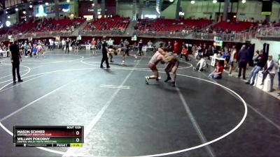 160 lbs Semifinal - Mason Schmer, Scottsbluff Wrestling Club vs William Pokorny, Central Valley Youth Wrestling