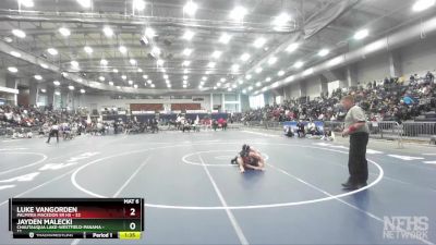 190 lbs Round 3 (3 Team) - Luke VanGorden, Palmyra Macedon Sr HS vs Jayden Malecki, Chautauqua Lake-Westfield-Panama