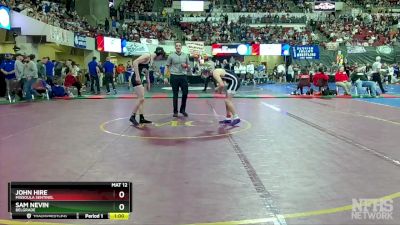 AA - 132 lbs Cons. Round 1 - Sam Nevin, Belgrade vs John Hire, Missoula Sentinel