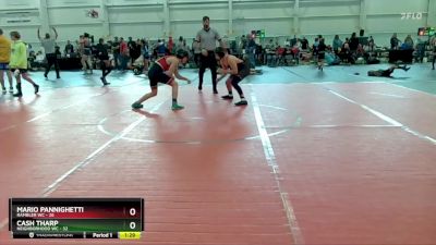 130 lbs Round 3 (10 Team) - Cash Tharp, Neighborhood WC vs Mario Pannighetti, Rambler WC