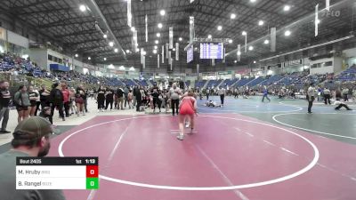 Quarterfinal - Matilda Hruby, Brighton WC vs Bela Rangel, Bozeman Wrestling