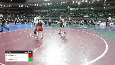 136 lbs Round Of 16 - Marco Grassi, EPR Junior Wrestling vs Richie Bedell, Mount Olive