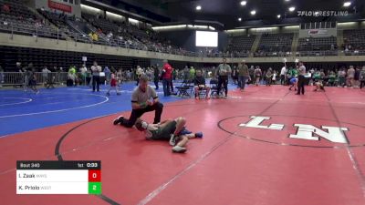 54 lbs Consi Of 8 #2 - Isabella Zaak, Mays Landing vs Kellen Priolo, West Friendship