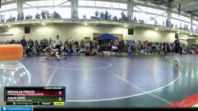 97 lbs Champ. Round 1 - Nicholas Freeze, Midwest Regional Training Center vs Gavin Reed, Hybrid Wrestling Club