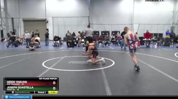110 lbs Finals (2 Team) - Aiden Yarussi, Mat Assassins vs Joseph Guastella, River WC