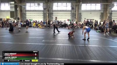 80 lbs Round 2 - Jace Wright, Rampage vs Justin Wildy, AACO Allstars