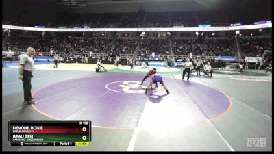 II-152 lbs Quarterfinal - Beau Zeh, Canisteo-Greenwood vs Devone Bogie, Eagle Academy