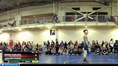 114 lbs Cons. Round 2 - Armando Munoz, Indiana vs Rowan Schilling, Rick Larsen Wrestling Club