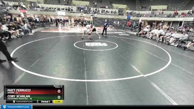 152 lbs Round 3 (4 Team) - Matt Ferrucci, Xavier vs Cory Scanlan, Caledonia-Houston