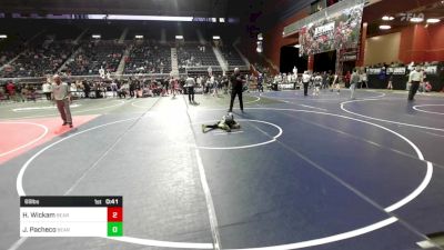 69 lbs Consolation - Hunter Wickam, Bear Cave WC vs Josiah Pacheco, Bear Cave WC