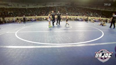 61 lbs Quarterfinal - Cecil Nelson, ReZults Wrestling vs Jude Whitney, Standfast