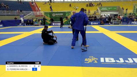 JÚLIO GABRIEL ALMEIDA M. DE SOUS vs DANYLO FERREIRA WRUCK 2024 Brasileiro Jiu-Jitsu IBJJF