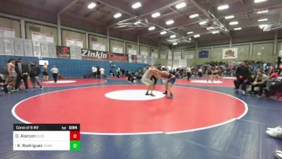 215 lbs Consi Of 8 #2 - Devin Alarcon, Clovis North vs Kevin Rodriguez, Chaminade College Prep Sch