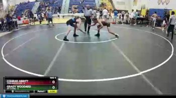 120 lbs Placement (16 Team) - Conrad Abbitt, Team Barracuda vs Grady Woodard, AP X Kame