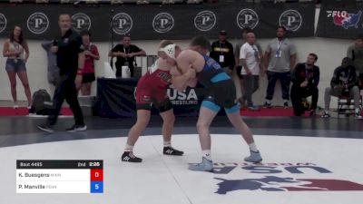 65 kg 3rd Place - Koy Buesgens, Minnesota vs Pierson Manville, Pennsylvania