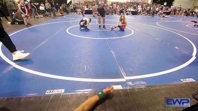 62 lbs Semifinal - Axel Forsman, VICI Wrestling vs Cullen Bates, North DeSoto Wrestling Academy