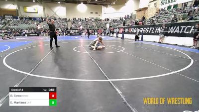 105 lbs Consi Of 4 - Bohden Sowa, Salem Elite Mat Club vs Elias Martinez, LA FAMILIA NEW MEXICO